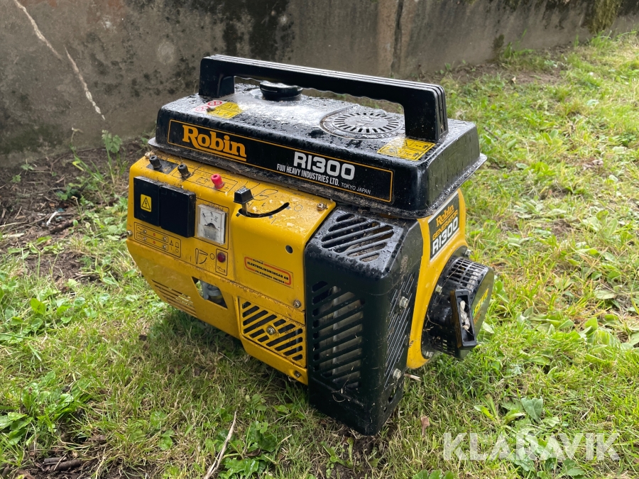Generator Robin RI300, Falkenberg, Klaravik auktioner