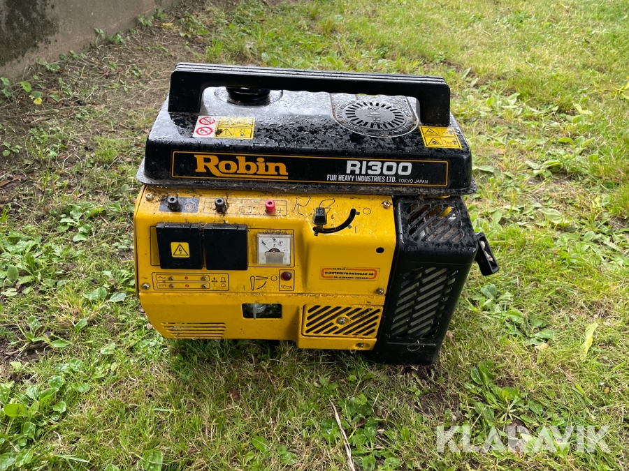 Generator Robin RI300, Falkenberg, Klaravik auktioner