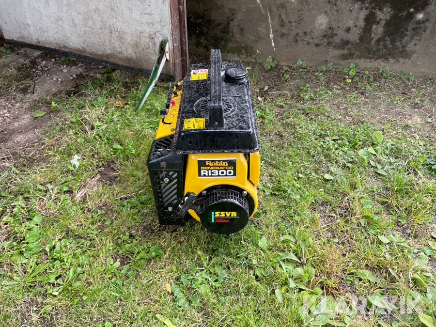 Generator Robin RI300, Falkenberg, Klaravik auktioner
