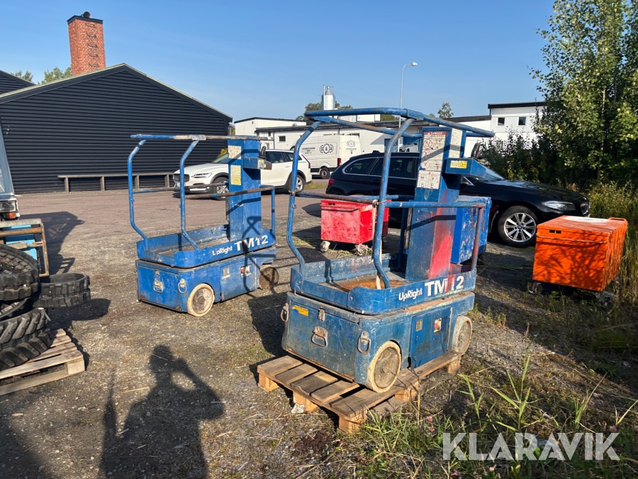 Saxlift UpRight TM12 2 st