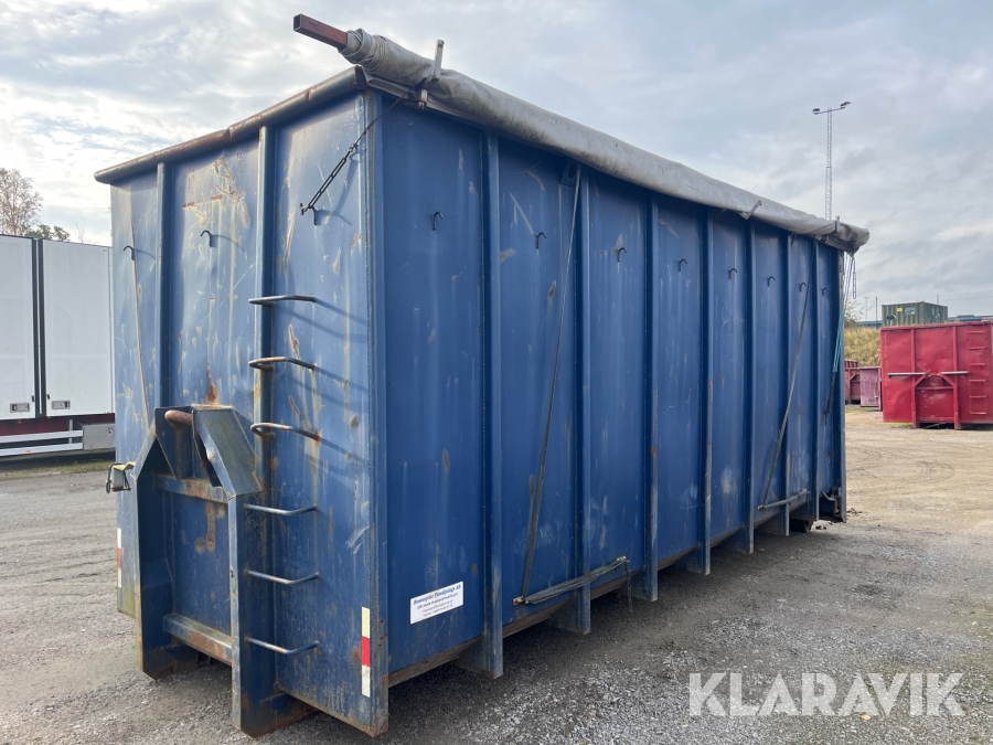 Lastväxlarcontainer Rosenqvist Försäljnings AB 38 m3
