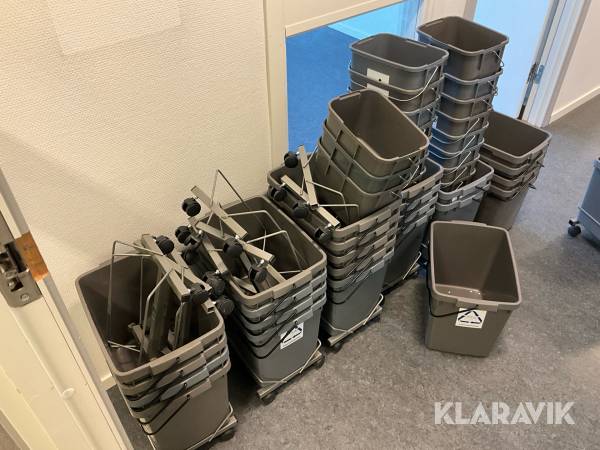 Sorteringskärl Nordiska plast San Sac 2 i 1, 25 st