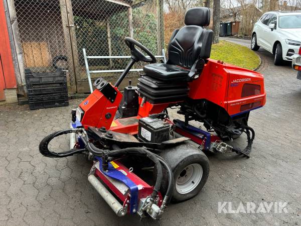 Greenklippare Jacobsen Greens King VI 1962D med Maredo-vibrovält och klippaggregat
