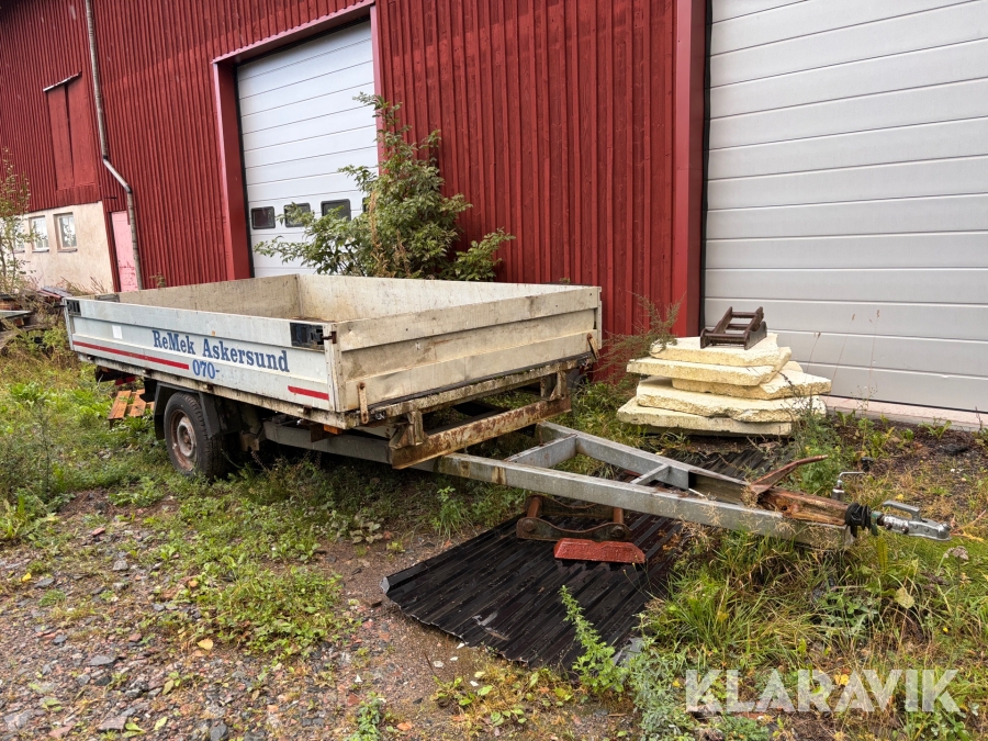Personbilssläp Cabby 532 CT med lämmar