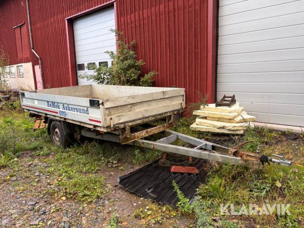 Personbilssläp Cabby 532 CT med lämmar