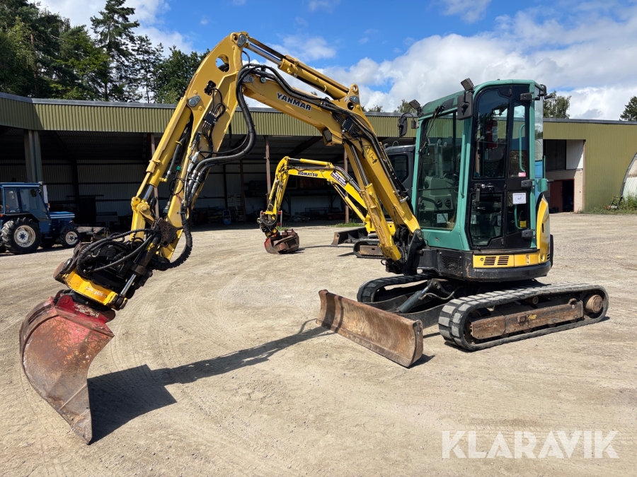 Grävmaskin Yanmar VIO38-U