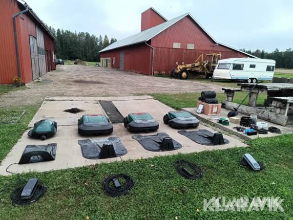 Robotgräsklippare med reservdelar Robomow RS & RC
