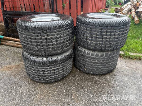 Däck på fälg 4st 505/50R17