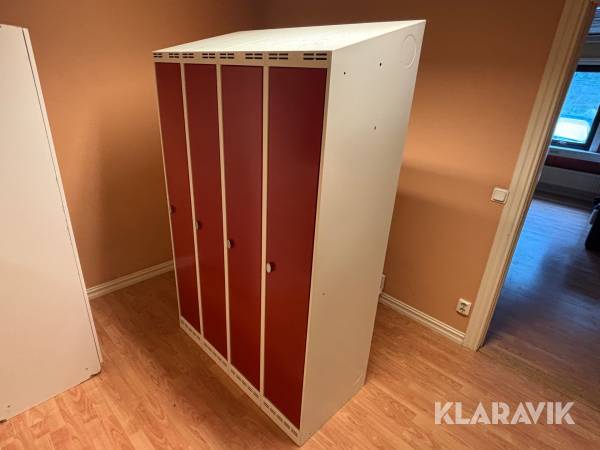 Omklädningsskåp 2st