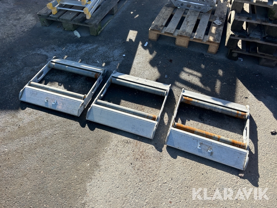 Avrullningsvaggor QuickRoll 3 st