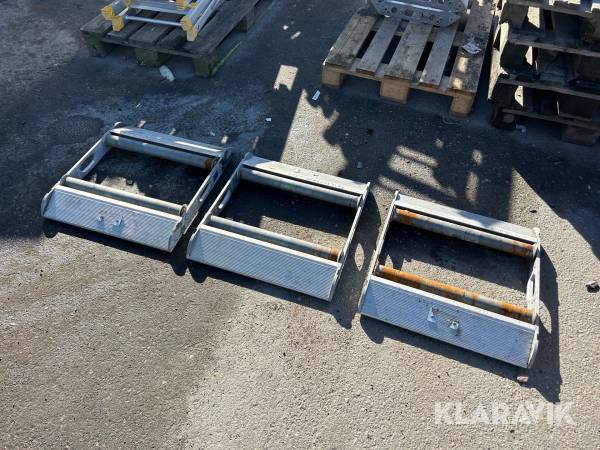 Avrullningsvaggor QuickRoll 3 st