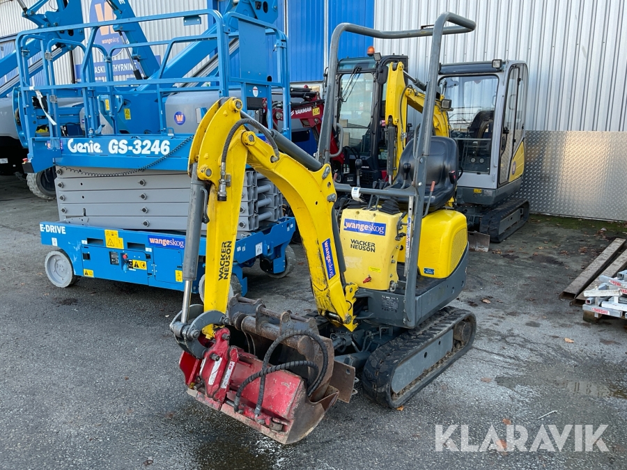 Grävmaskin Wacker Neuson E08-01