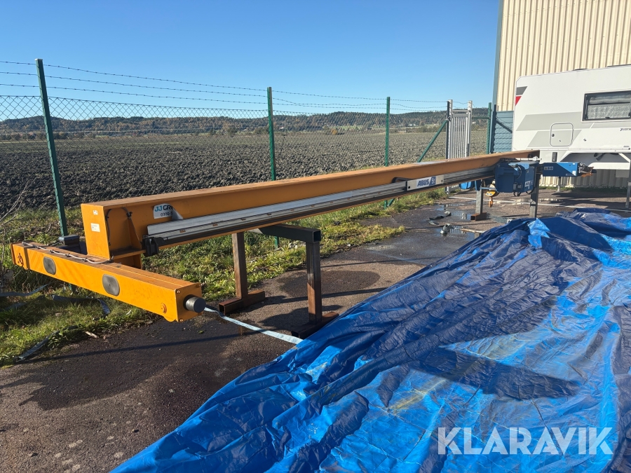Travers /kranbalk Abus ELV 5Ton med 22m traversbana