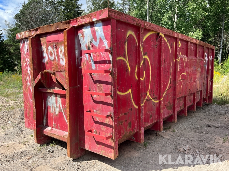 Lastväxlarcontainer 30m3