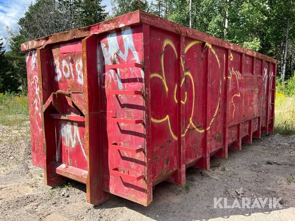 Lastväxlarcontainer 30m3
