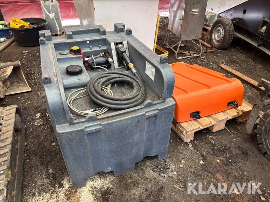 Dieseltank Fortis 400L 12V pump