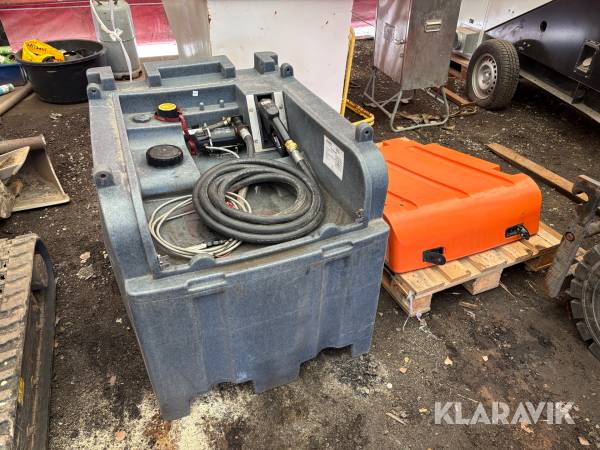 Dieseltank Fortis 400L 12V pump