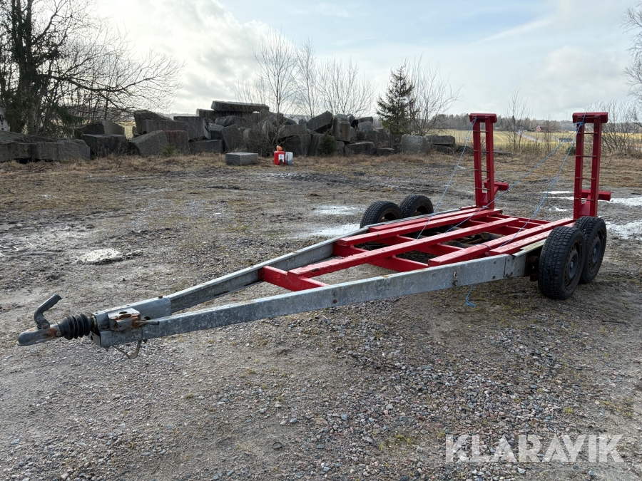 Personbilssläp med lastramper