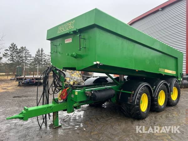 Dumpe/spannmålskärra Randex XD H 250 25 ton