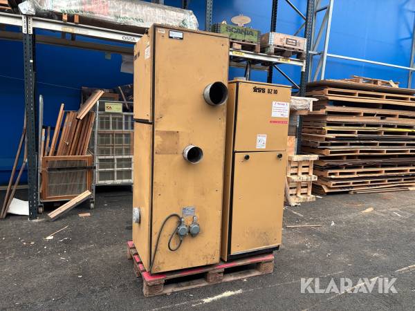 Spånsugsanläggning Gotfab ÅSS 1500 med filter ÅSS BZ10
