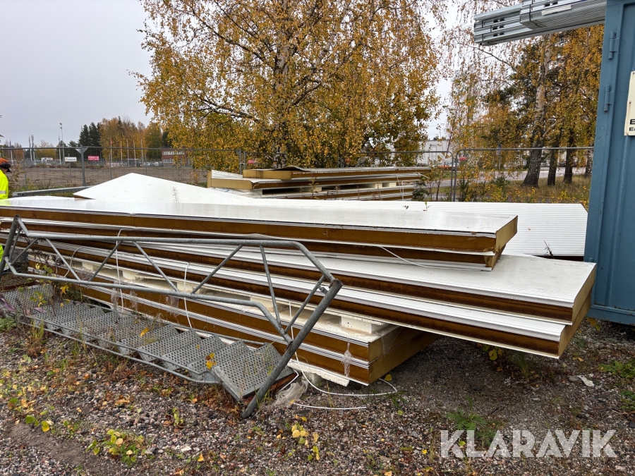 Väggelement 16 st i varierande längd