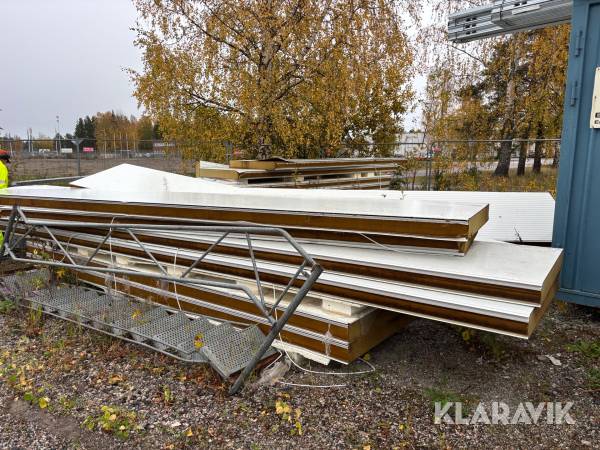 Väggelement 16 st i varierande längd
