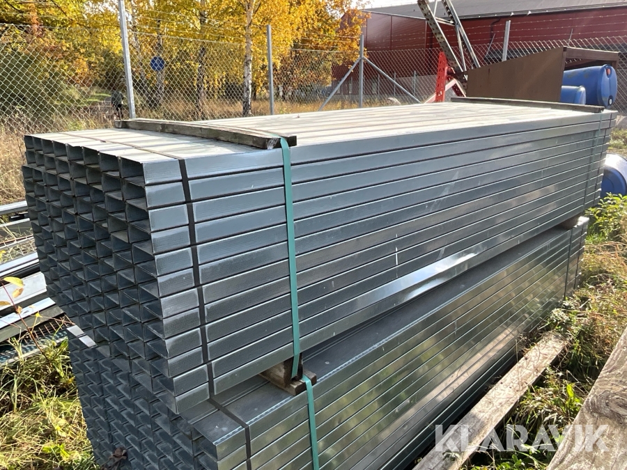 Stålregel 2560x95x40mm