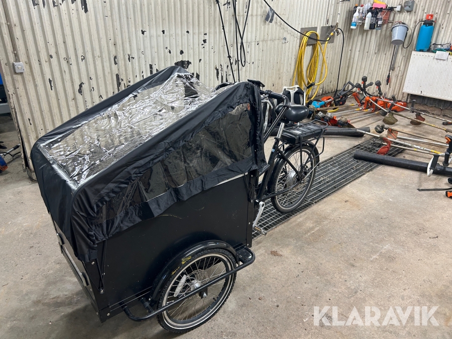 Elcykel med kåpa Cargobike BD-RK36V