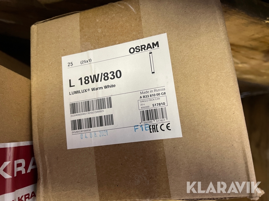 Lysrör Osram Ca 150st
