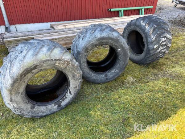 Entreprenaddäck Trelleborg Twin 600/50 22,5 3 st