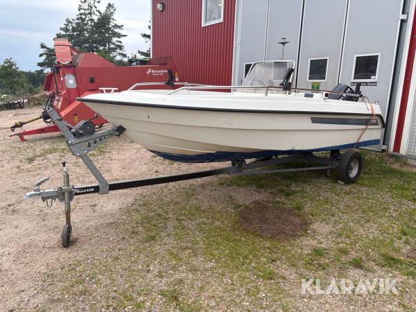 Båt Ryds 475 GT med motor och kärra