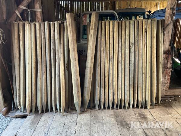 Impregnerade stolpar till hage 100st