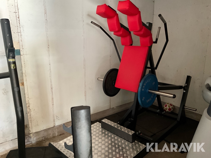 Träningsmaskin GymEquip Factory Hack-squat