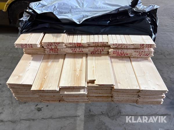 Granpanel/Bastu 18.3x169 utskott