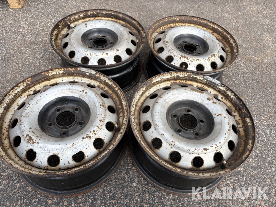 Fälgar R16 7j16mm 4st