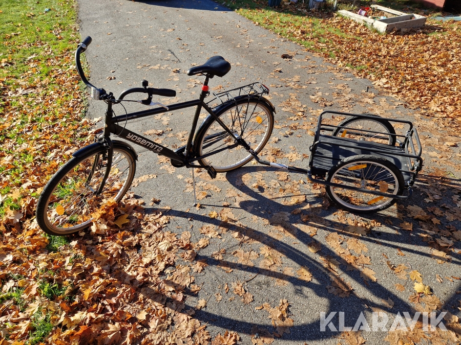 Cyckel Yosemite Classic med vagn