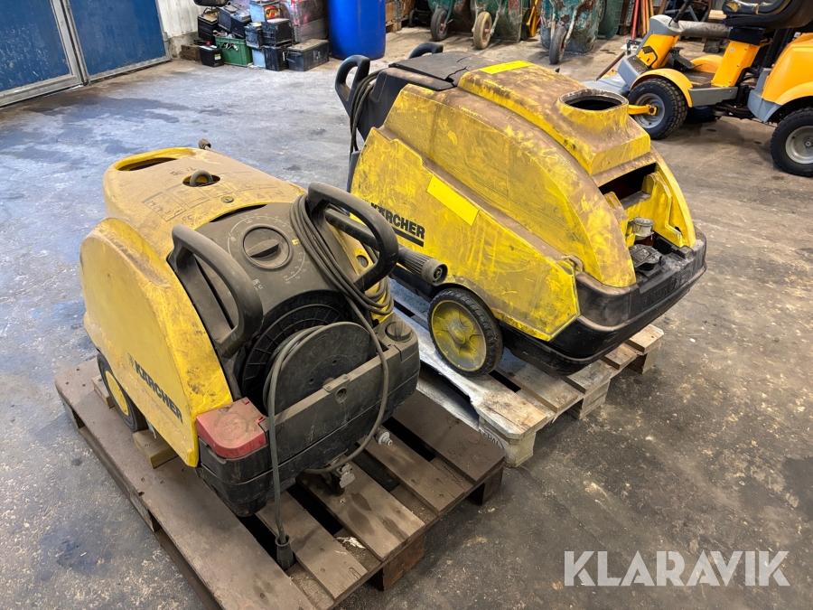 Hetvattentvättar Kärcher HDS Super MX & HDS 698 C 2 st