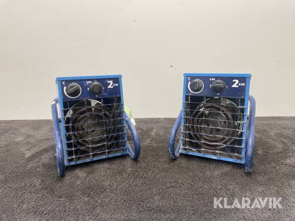 Varmluftsfläktar El-Björn VF 21 A 2st