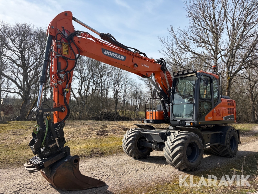Hjulgrävare Doosan DX140W-5