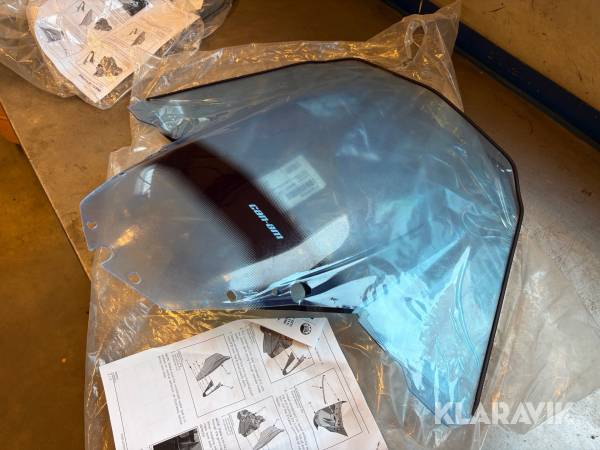 Vindruta Can-Am Extra hög 1 st