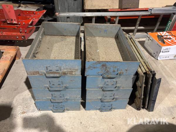 Sortimentskåp Modul System 8st lådor