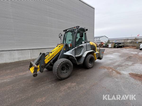 Hjullastare Kramer Allrad 280 med redskap