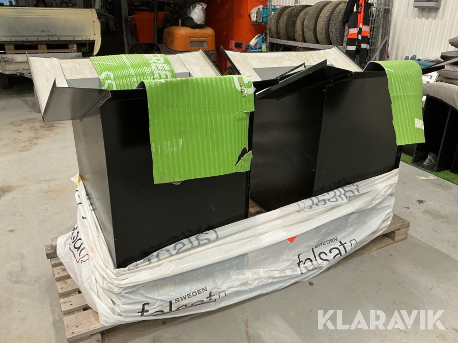 Skorstenshuvar Falsat 45° 2st