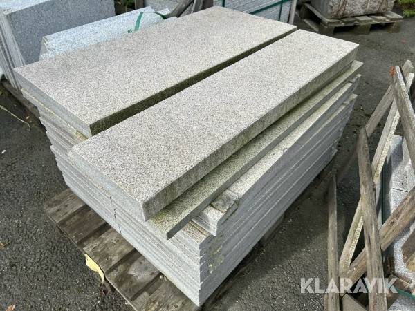 Stenplattor svensk granit 10m2