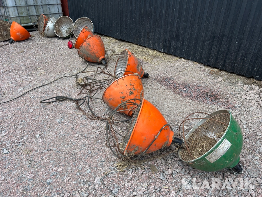 Strålvärmare 12st