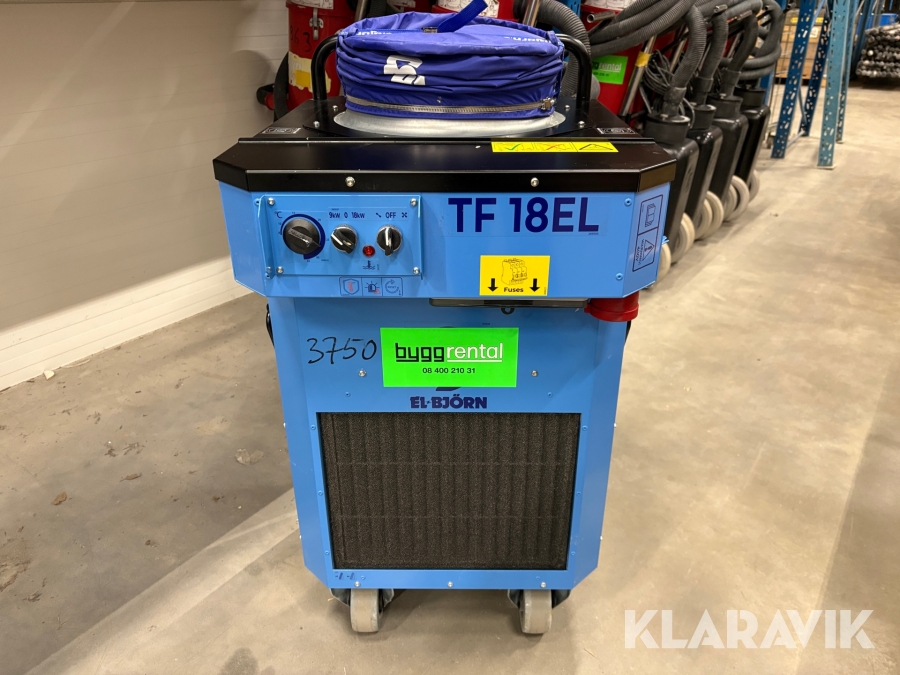 Värmefläkt El-Björn TF 18EL EBS