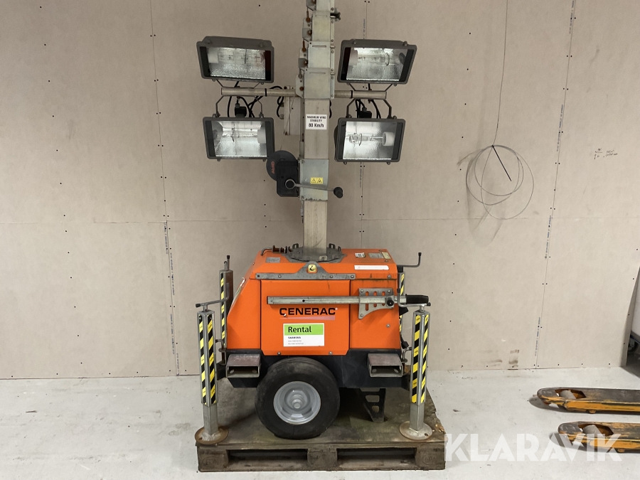 Belysningsmast Generac Tower light
