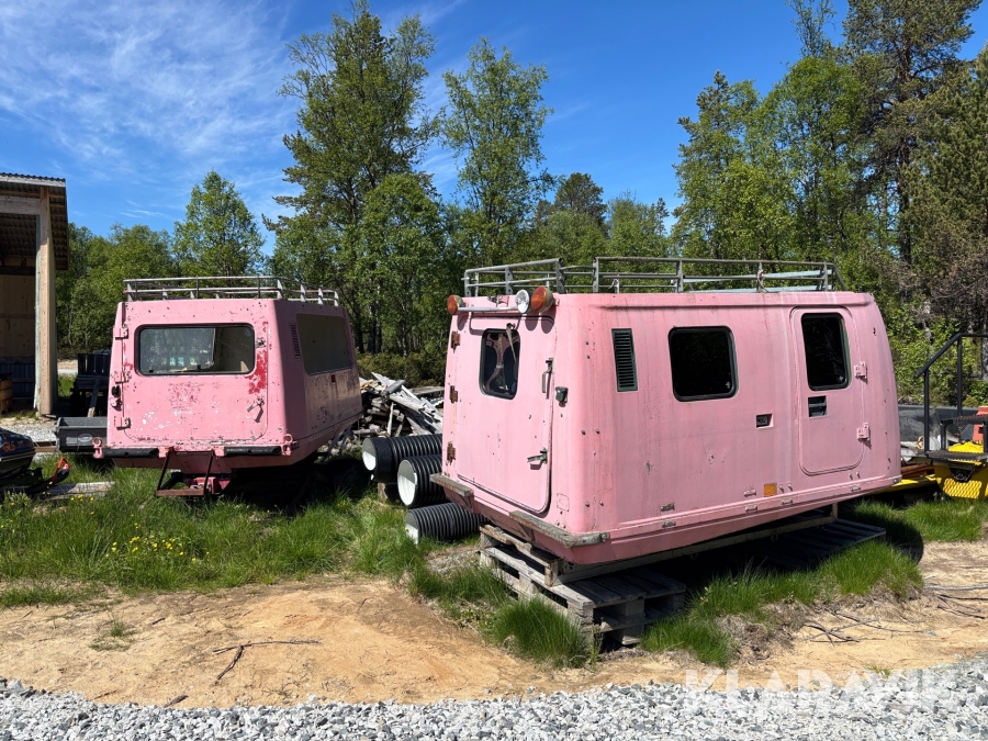 Hytt till Hägglunds BV206 2 st