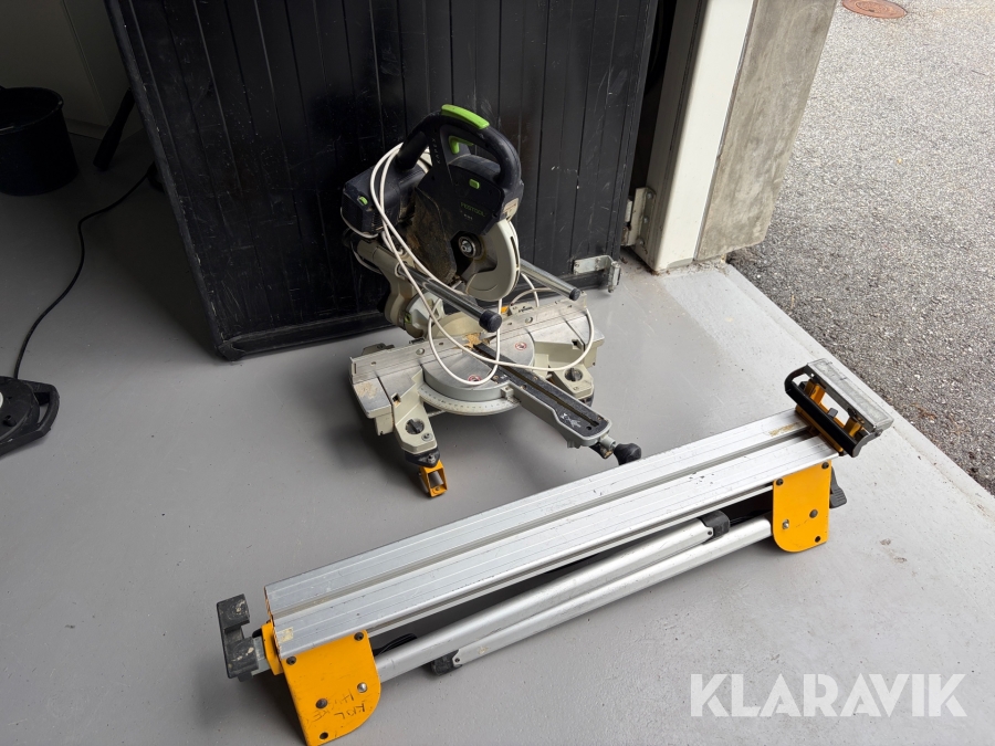 Kap & Gersåg Festool KS60E med Stativ