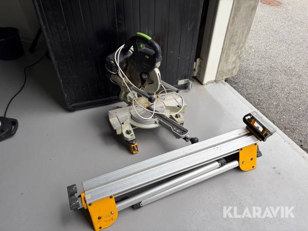 Kap & Gersåg Festool KS60E med Stativ